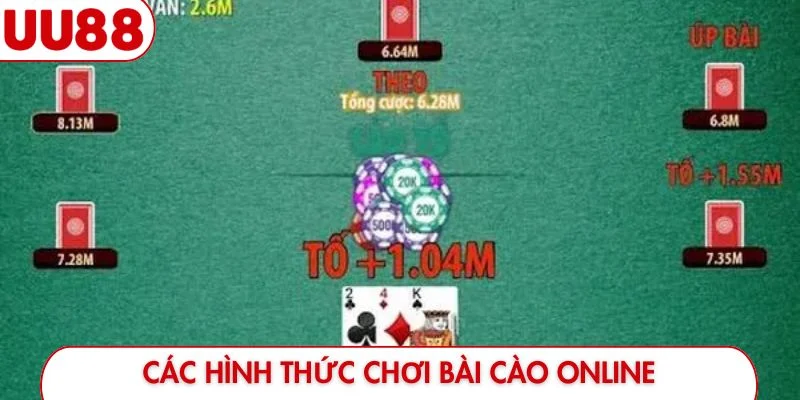 Các hình thức chơi bài cào online